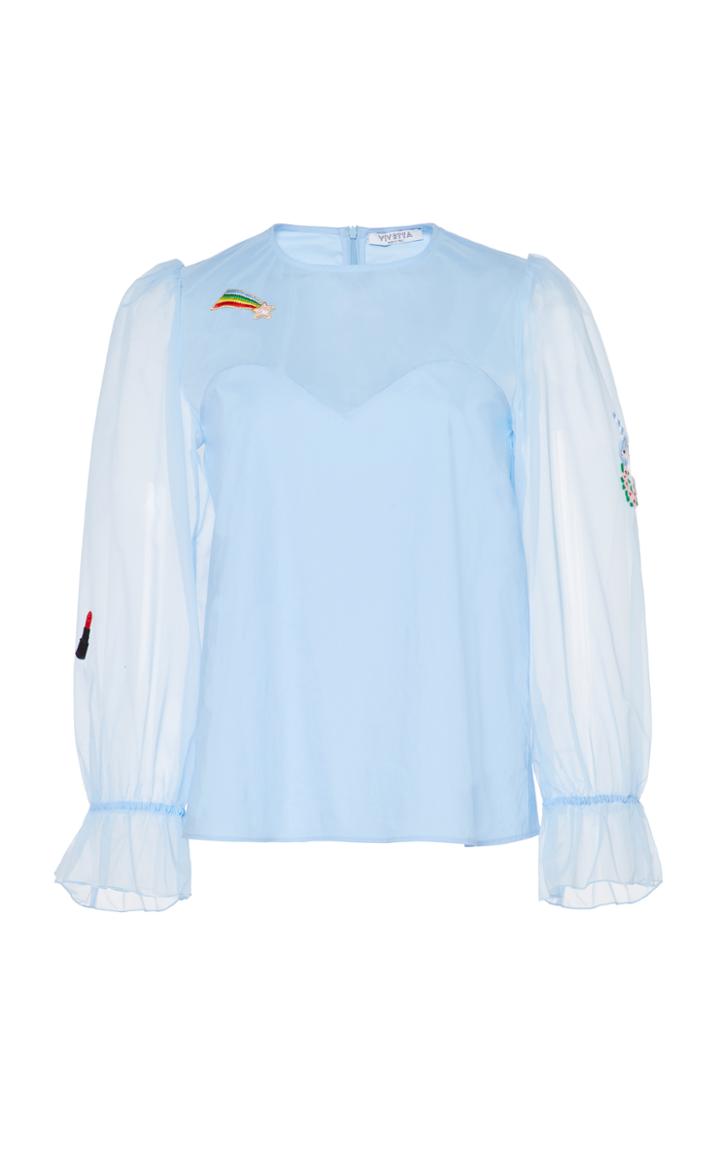 Vivetta Nashira Peasant Sleeve Blouse