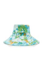 Moda Operandi Faithfull The Brand Frederikke Floral-print Linen Bucket Hat