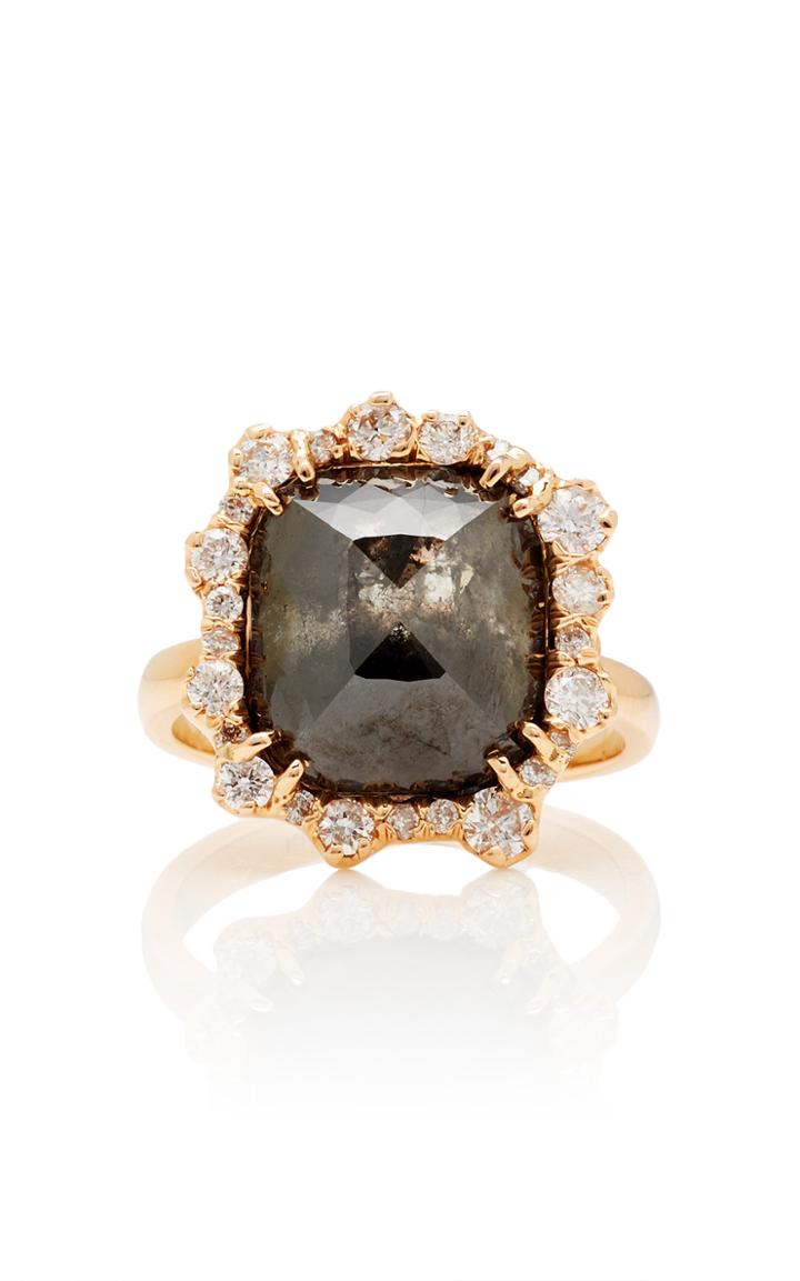 Kimberly Mcdonald One-of-a-kind Black Rose Cut Diamond Ring