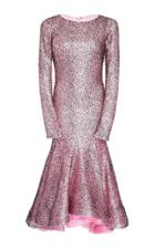 Silvia Tcherassi M'o Exclusive Sequin Orquidea Dress