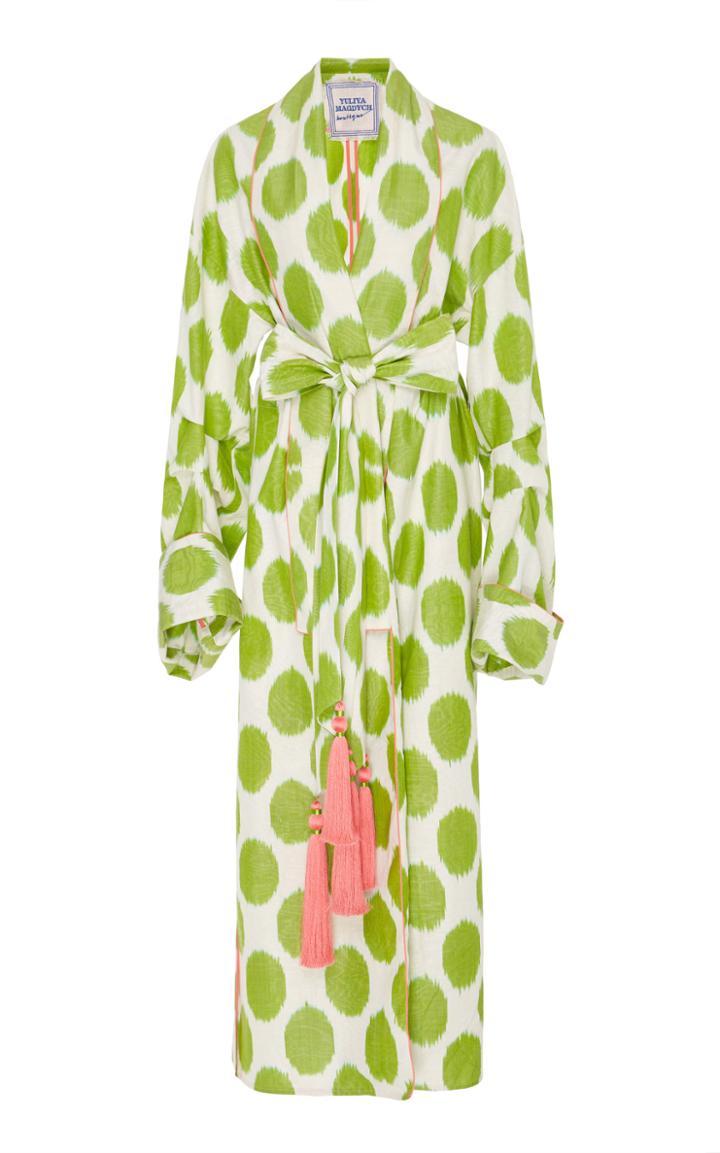 Yuliya Magdych Harem Silk Satin Robe