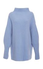 Co Ribbed Wool-cashmere Blend Turtleneck Sweater