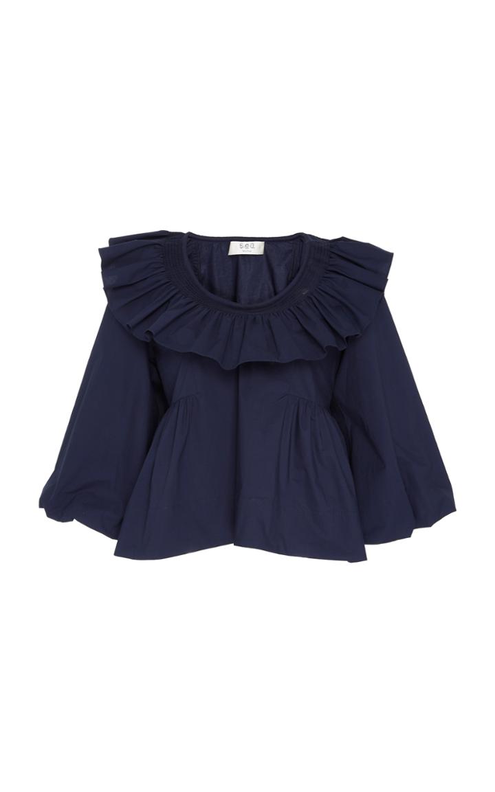 Sea Elinor Ruffle Top