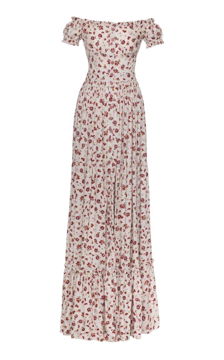 Lena Hoschek Sra Off The Shoulder Dress