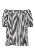 Mds Stripes Knit Abby Top
