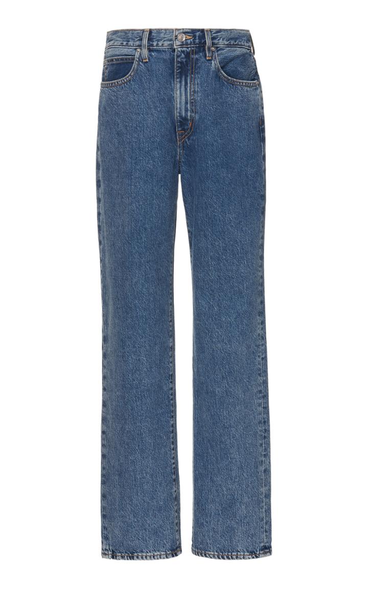 Slvrlake Denim London High Rise Straight Leg Jeans Size: 24