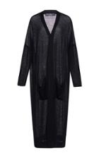 Salvatore Ferragamo Maxi Length Cardigan
