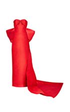 Bambah Ruby Pencil Bow Gown