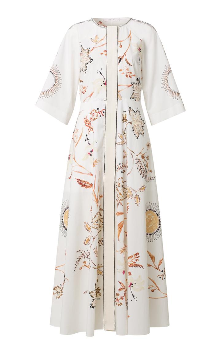 Dorothee Schumacher Havana Dream Cotton Maxi Dress