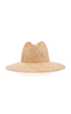 Janessa Leone Kai Wide-brim Straw Hat Size: S