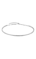Jack Vartanian 18k White Gold Diamond Choker