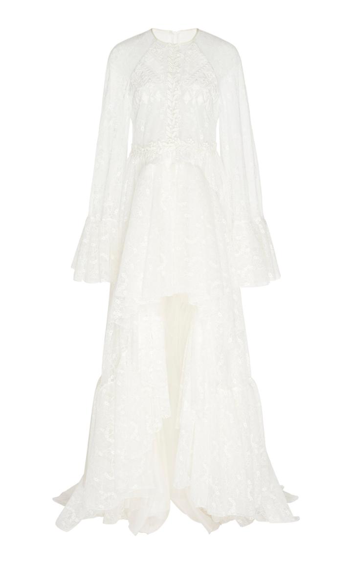 Giambattista Valli High-low Lace Gown