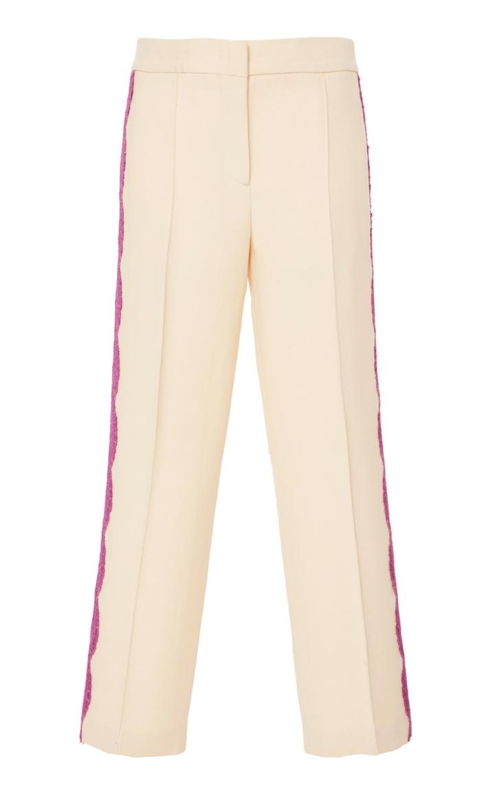 Emilio Pucci Lace Tuxedo Stripe Trouser