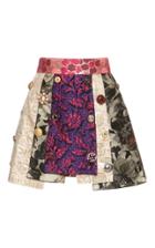 Dolce & Gabbana Mixed Media Mini Skirt