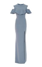 Christian Siriano Flounce Bust Gown