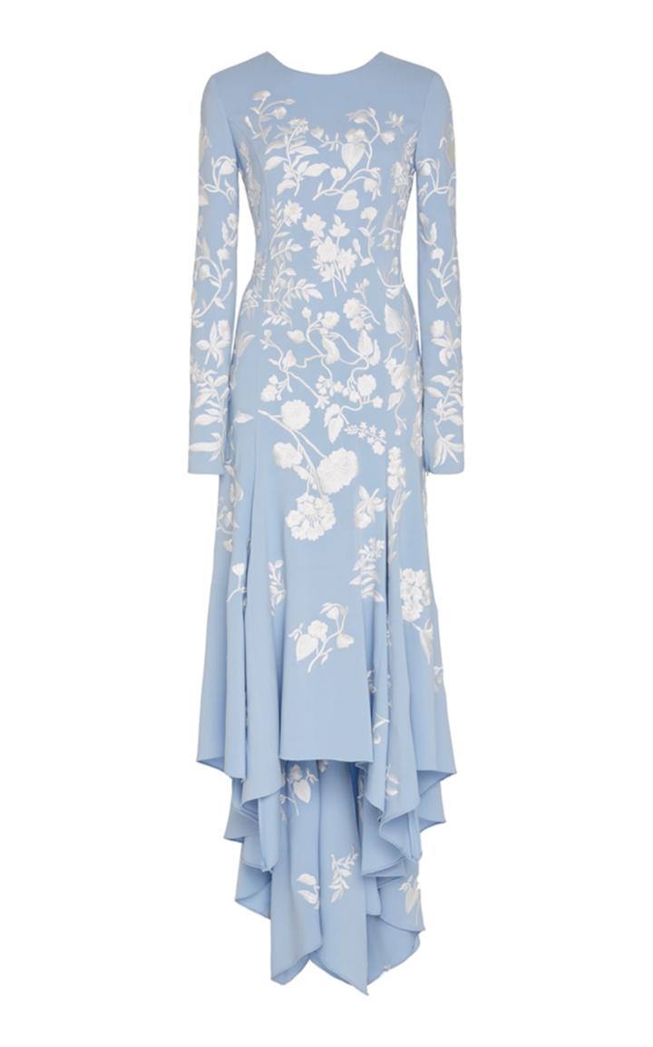 Oscar De La Renta High Low Gown