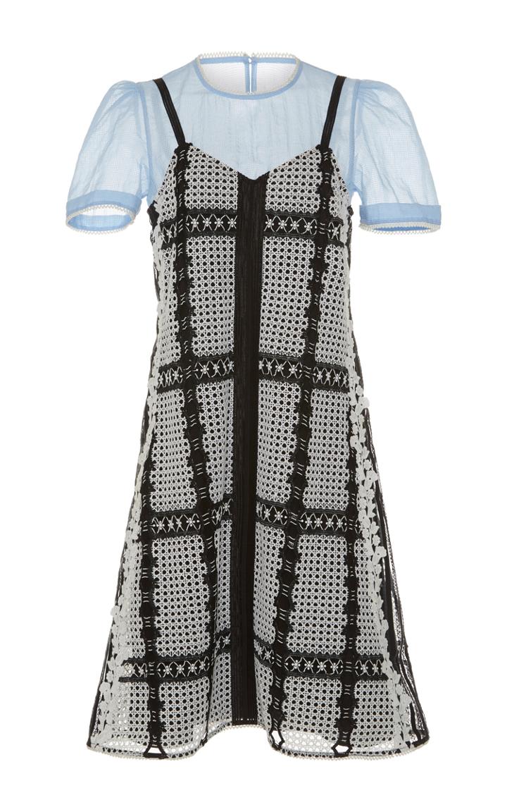 Zayan The Label Leseley Basket Weave Dress