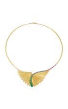 Graziela 18k Gold Multi-stone Necklace