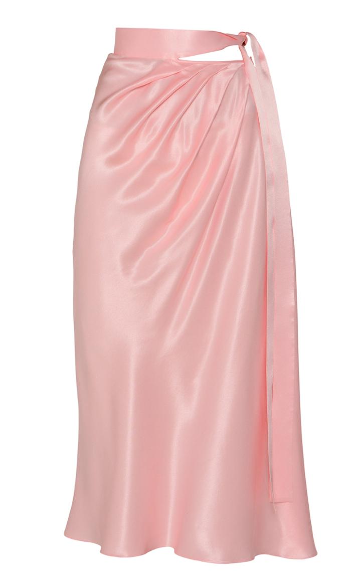 Moda Operandi Matriel Ballerina Satin Tie Waist Skirt