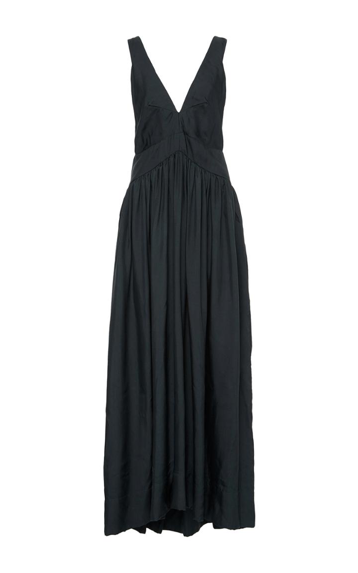 Kalita Zephyr Pinafore Silk Twill Dress