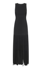 Bevza Maxi Fringe Dress