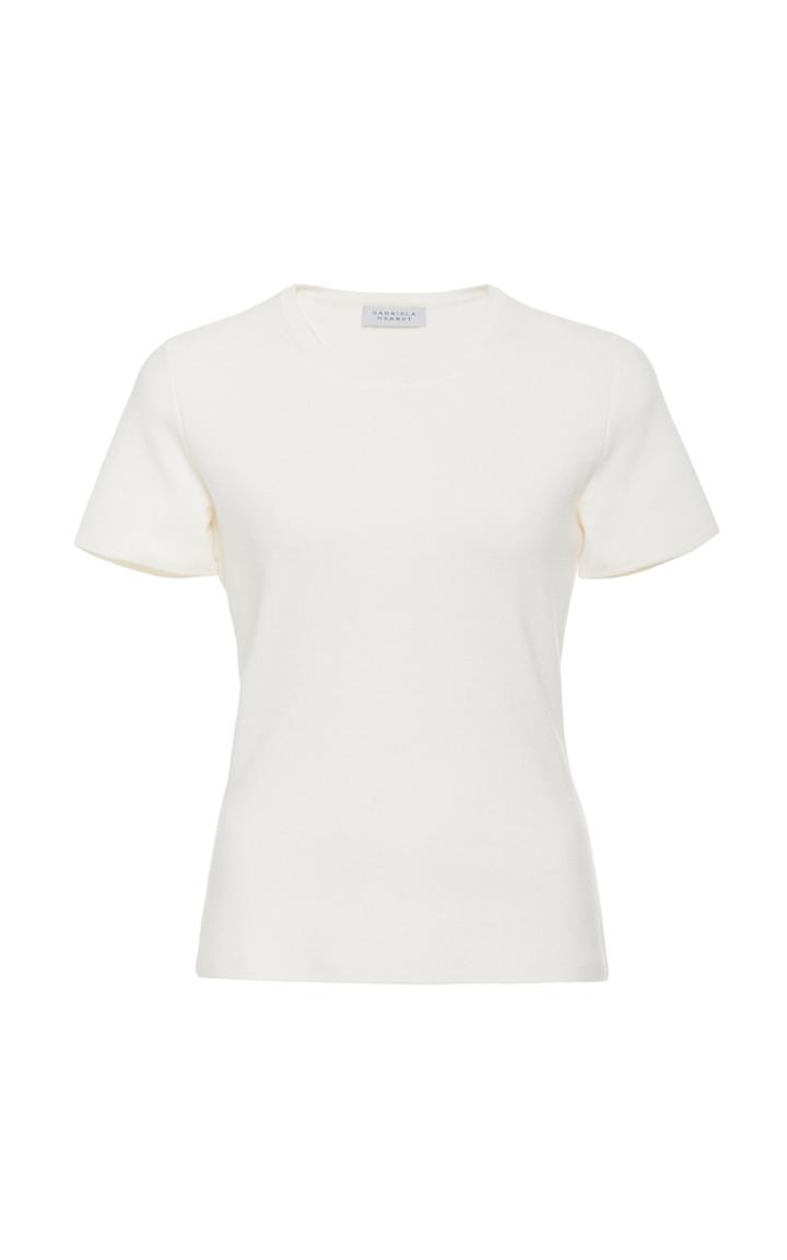 Moda Operandi Gabriela Hearst Ethel Wool-blend Knit Tee Size: S