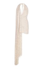Jacquemus Valoria Fringe-detail Tweed Dress