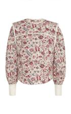 Moda Operandi Isabel Marant Casey Floral-print Cotton Top