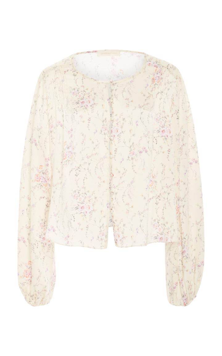 Loveshackfancy Talia Button Front Top