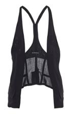 Moda Operandi Ann Demeulemeester Draped Crepe Waistcoat Size: 36