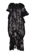 Moda Operandi Simone Rocha Frill Collar Midi Dress Size: 6