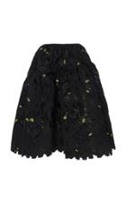 Cecilie Bahnsen Rosie Printed Quilt Cotton Midi Skirt