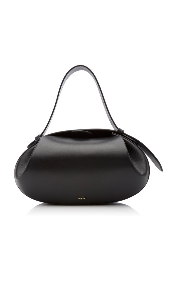 Yuzefi Loaf Leather Top Handle Bag