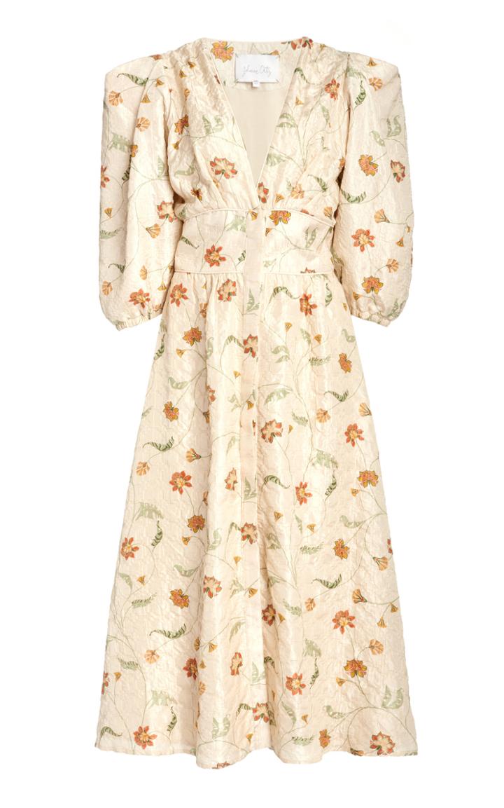 Moda Operandi Johanna Ortiz A Taste Of Wonder Printed Silk-blend Dress