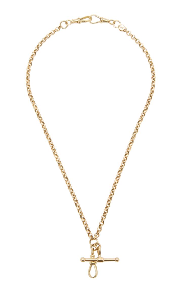 Dudley Vandyke Albert 14k Gold Necklace