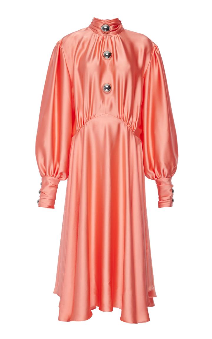 Moda Operandi Christopher Kane Slinky Satin Dome Dress Size: 40