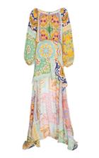 Silvia Tcherassi Grona Printed Silk-blend Dress