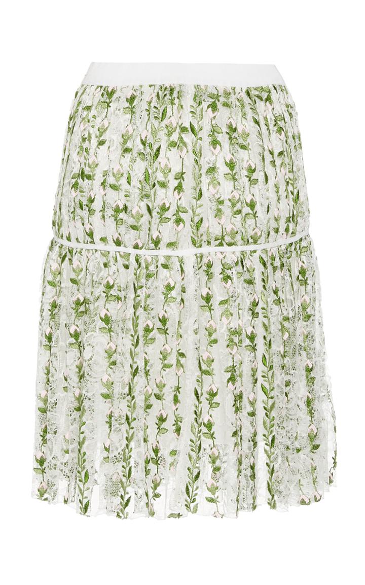 Giambattista Valli Floral Mini Skirt
