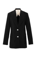 Rosetta Getty Stretch Wool Poplin Jacket
