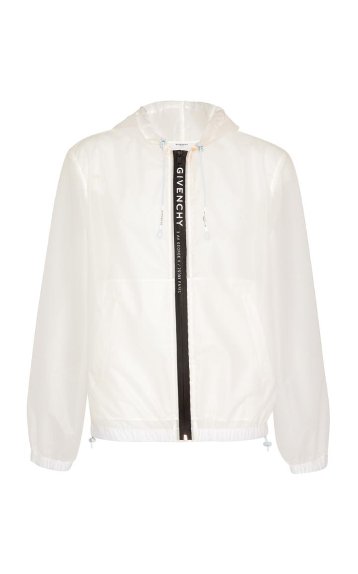 Givenchy Logo Nylon Windbreaker Jacket