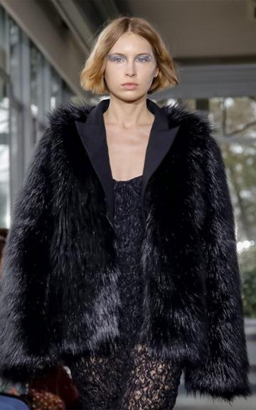 Anas Jourden Faux Fur Blazer