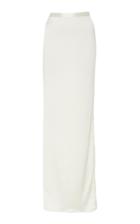 Hensely High Waist Silk Skirt