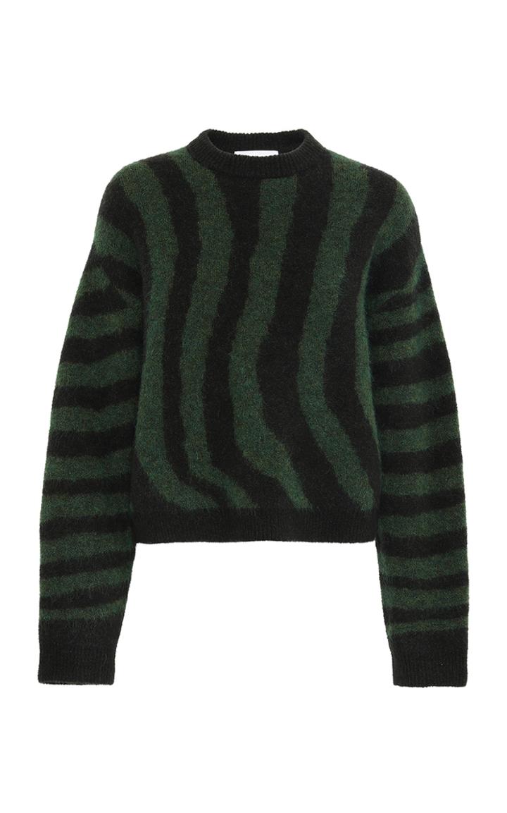 Moda Operandi Remain Cami Jacquard Wool-blend Sweater