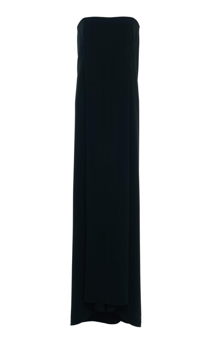 Victoria Beckham Strapless Cady Gown