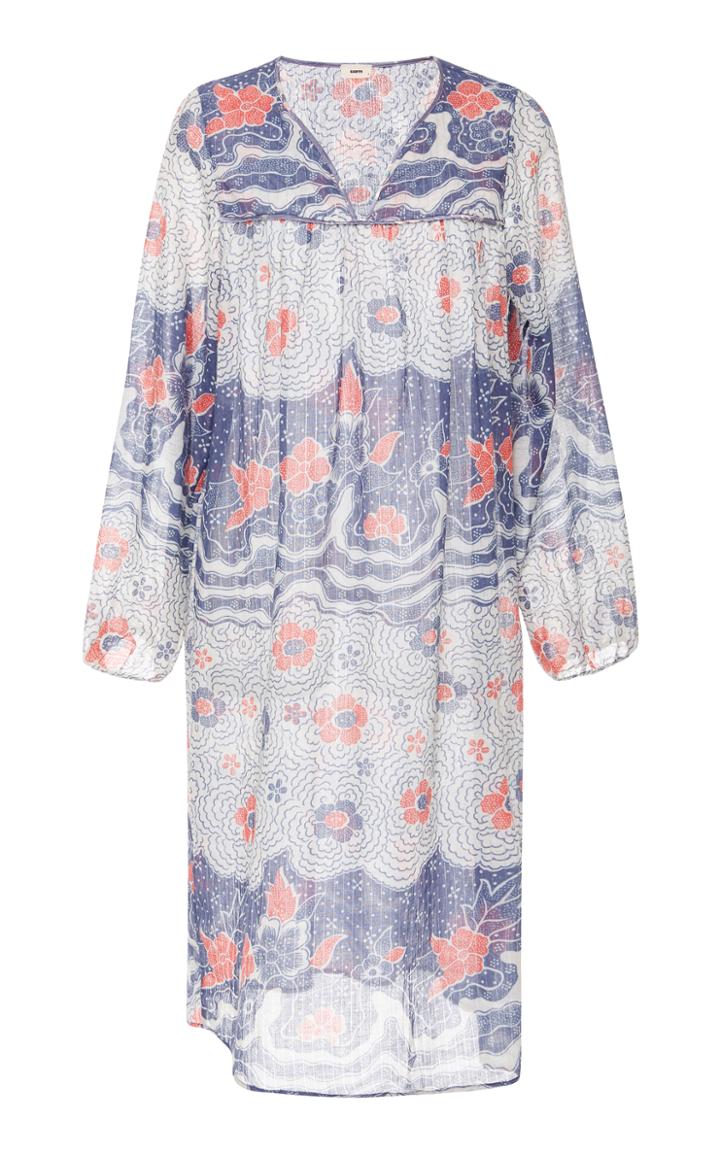 Warm Blossom Floral Dress