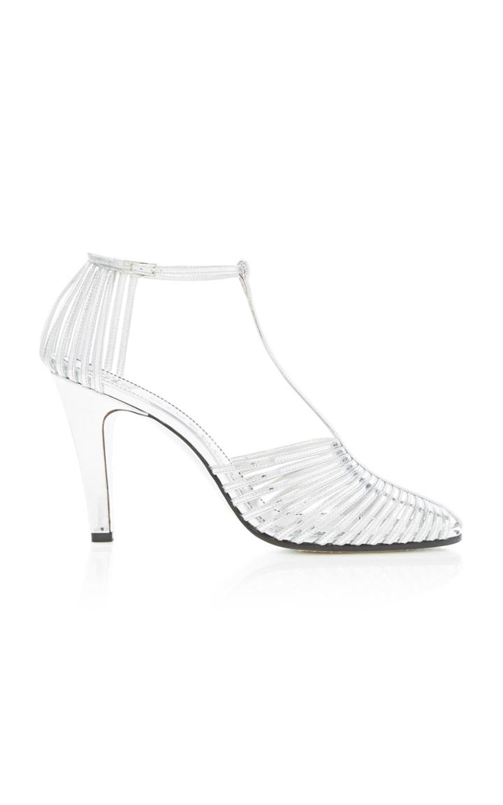 Givenchy Metallic Leather Pumps Size: 35