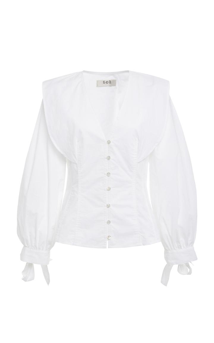 Sea Selby Blouson Long-sleeve Blouse