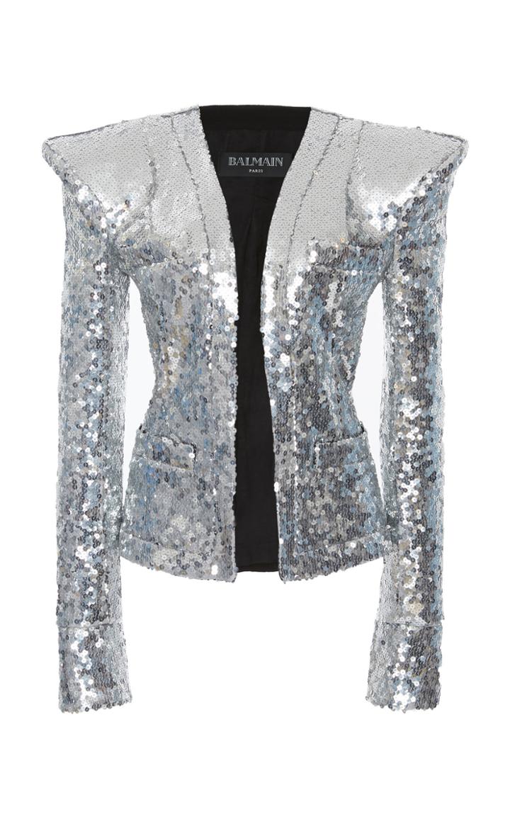 Balmain Tailored Sequin Jacket