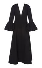 Marc Jacobs Ruffle-detailed Wool Dress