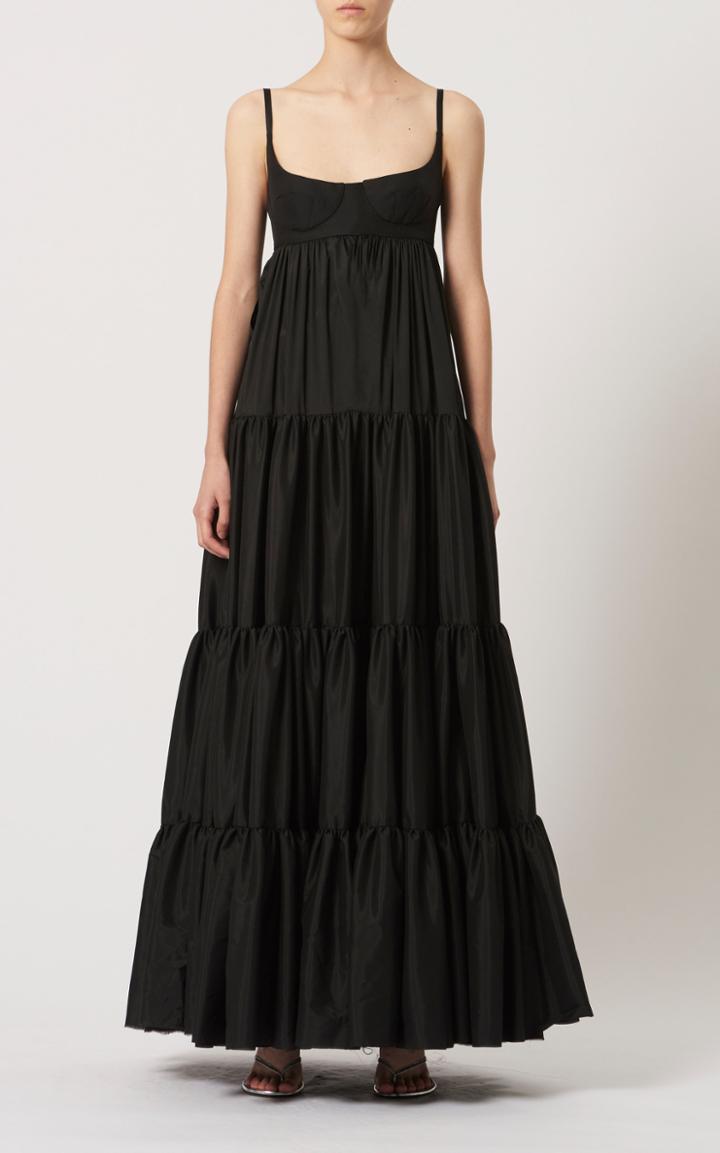Moda Operandi David Koma Tiere Poplin Gown
